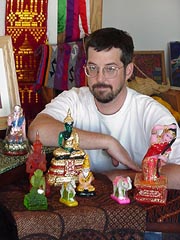 Williams Gallery West owner and curator Jonathan Bock