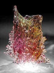 Christian Guenther Firefall vase