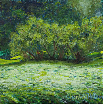 McKenzie Preserve - Acrylic on canvas by Charlotte Hoffman