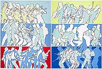 Serigraph by Jon Bock - Guitar Player II